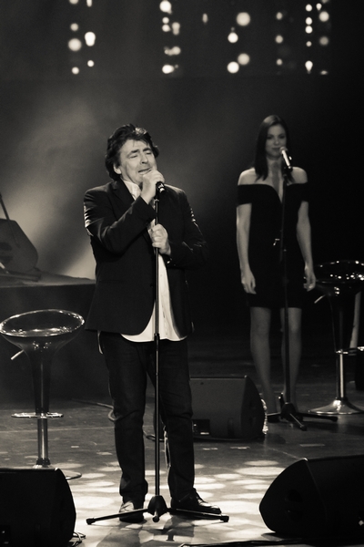 Claude Barzotti and François Valery at CASINO DU LIBAN